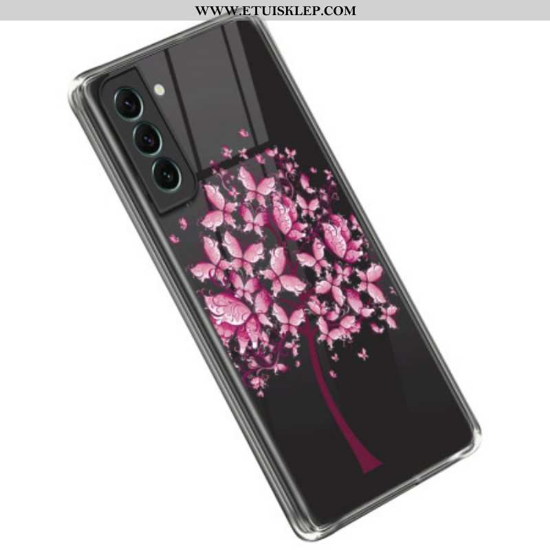 Etui do Samsung Galaxy S23 5G Bezszwowe Różowe Drzewo